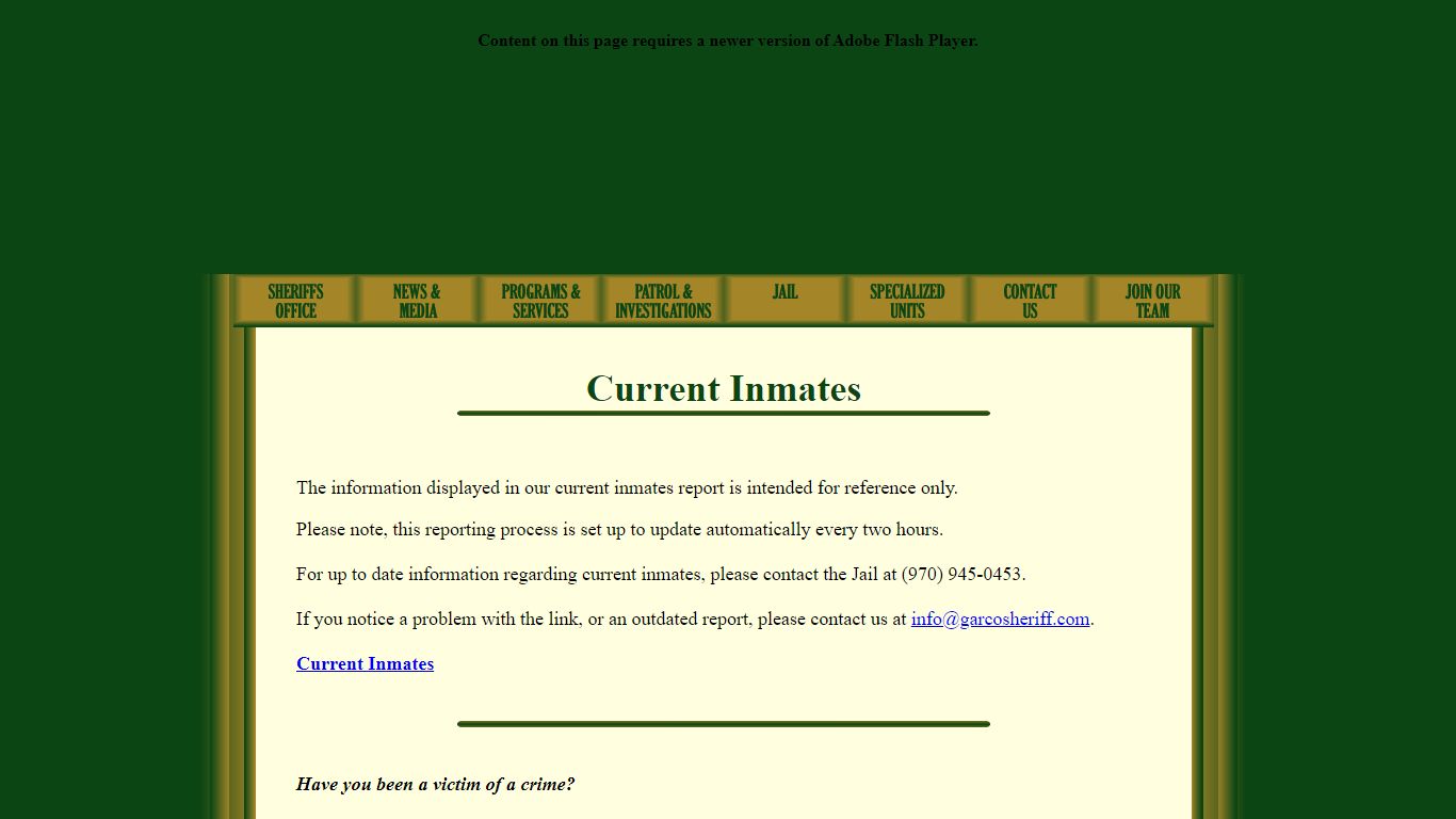 Current Inmates